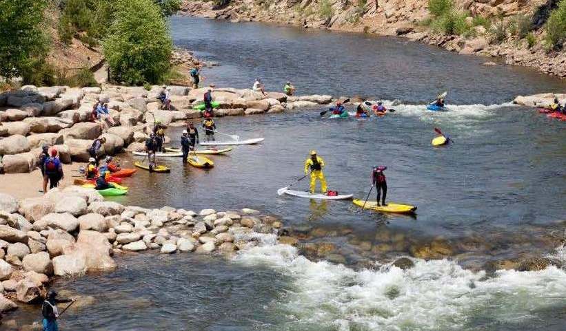colorado, rapids, paddle boarder, killed, runoff, rapids, Arkansas river