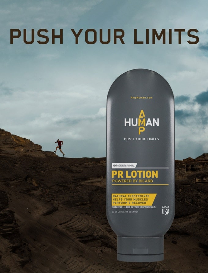 pr lotion, amp human performance