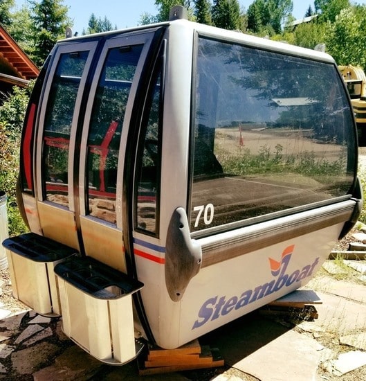 steamboat, colorado, gondola, auction