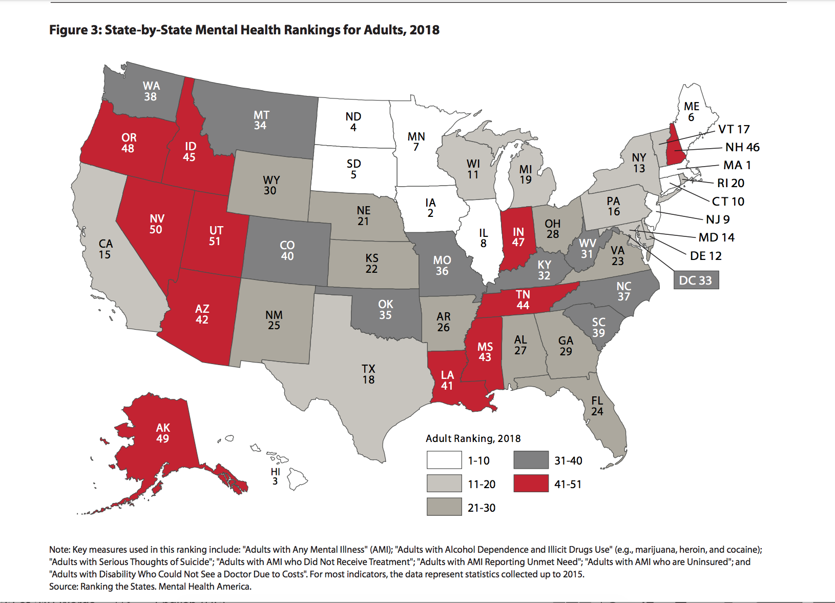 A mental health crisis is plaguing the nation