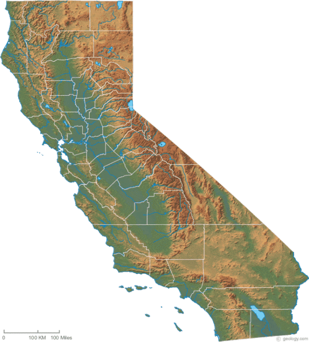 California elevation - SnowBrains