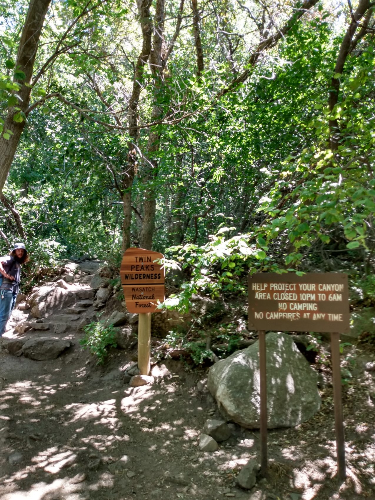 Ferguson Canyon trail 
