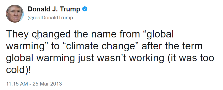 climate change