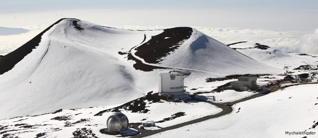 ski possible on hawaii volcano 