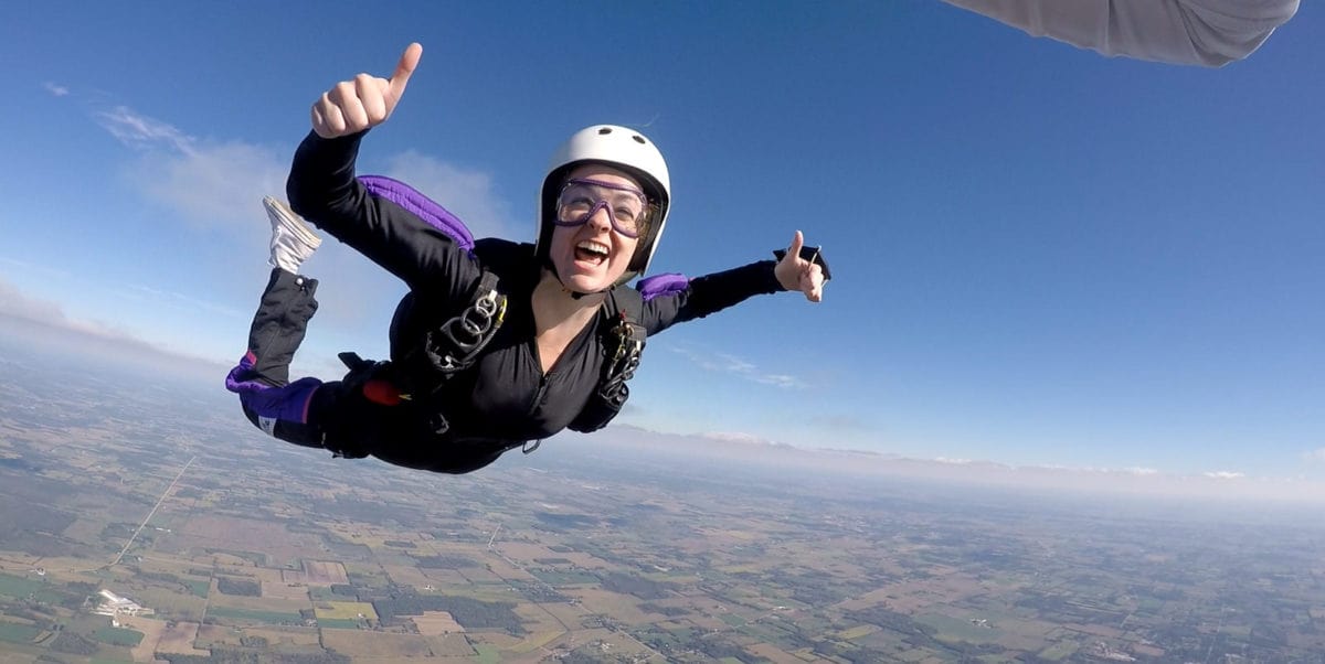 How Old To Skydive In Canada It Was A Wonderful Experience Skydiving Senior Celebrates 100th