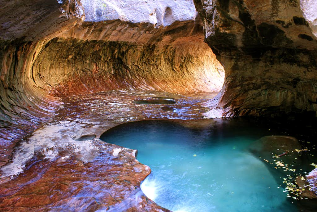 subway, Zion national park, utah, rescue,