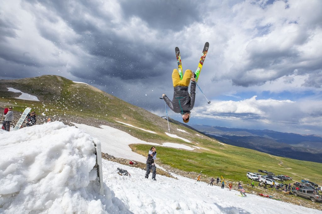 Breckenridge, peak 10, august, summer, skiing,