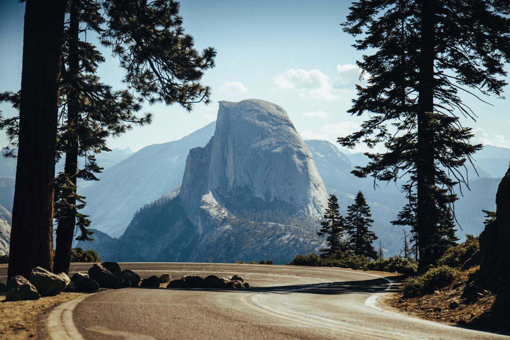 Glacier Point Road in Yosemite National Park, CA Opens Friday April