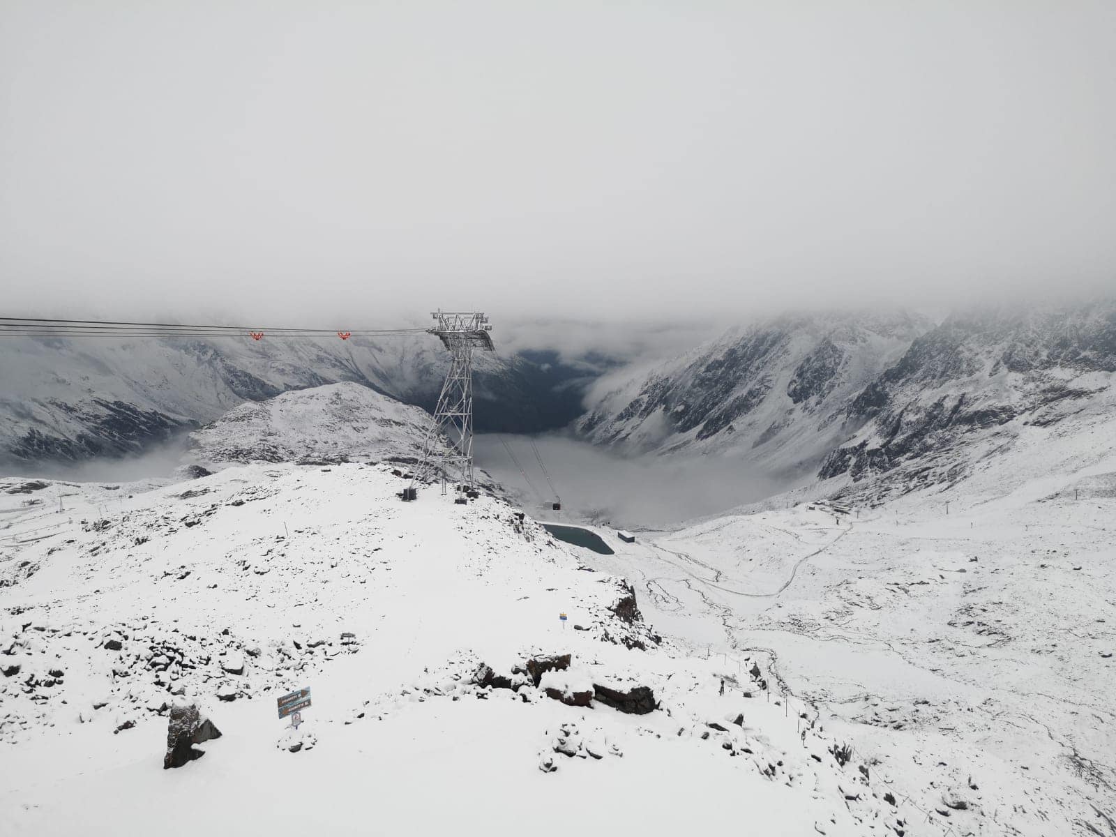 alps, glacier, winter, snowfall,