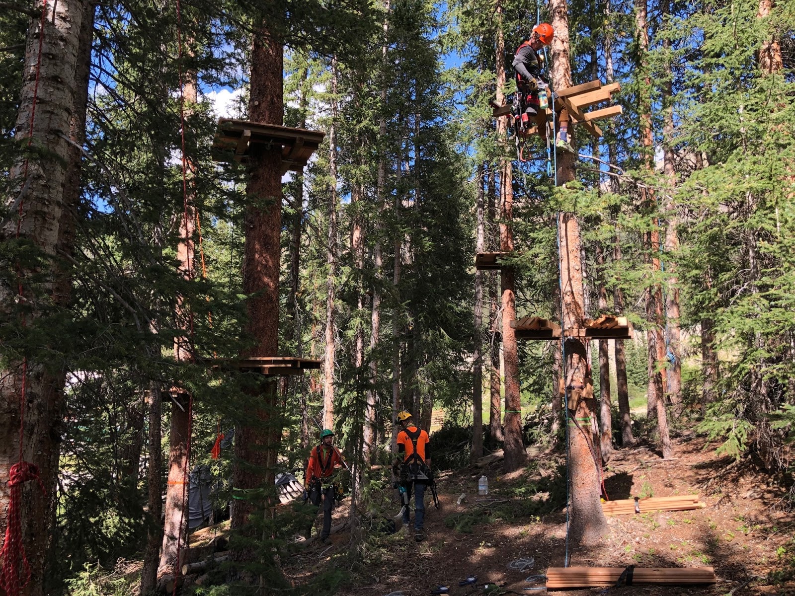 Arapahoe Basin, colorado, aerial adventure, adventure park