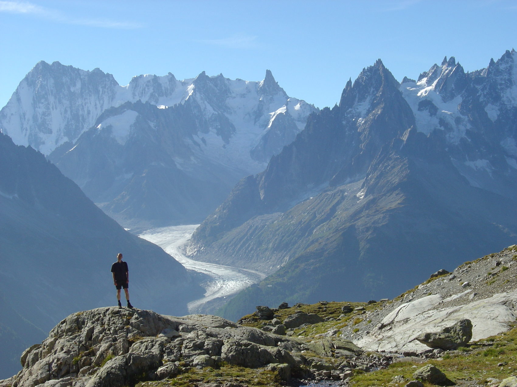 rowing machine, mont blanc, france