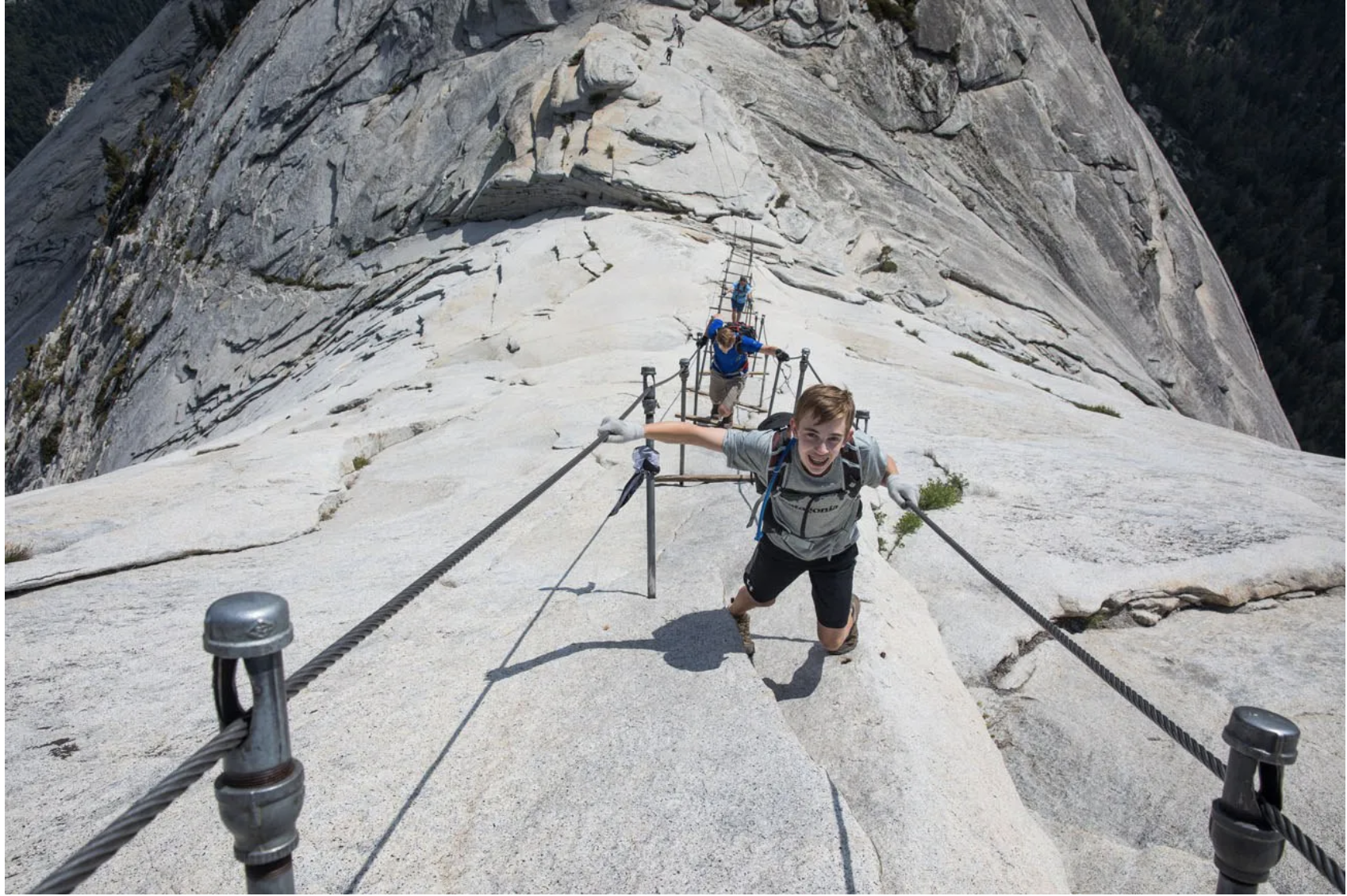 Yosemite Half Dome hikers survive terrifying lightning strikes