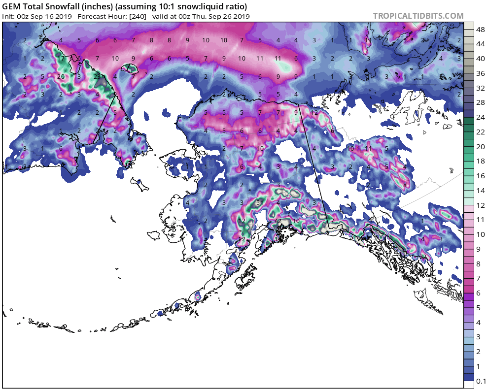 alaska, snow