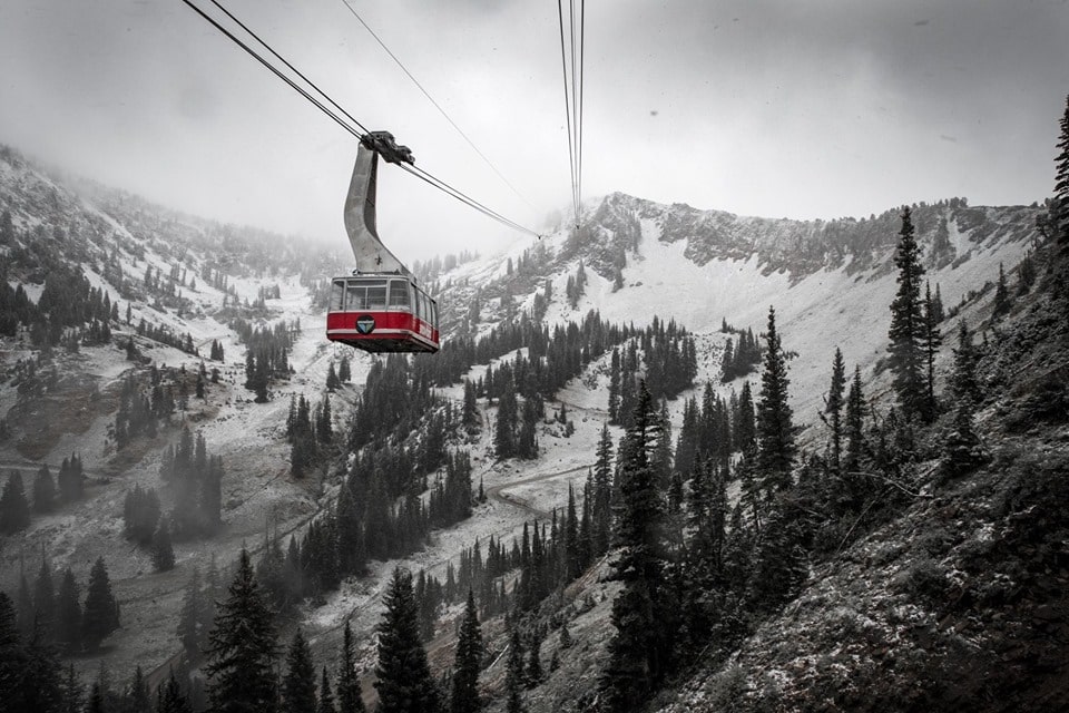 snowbird, Utah, snow, first snow