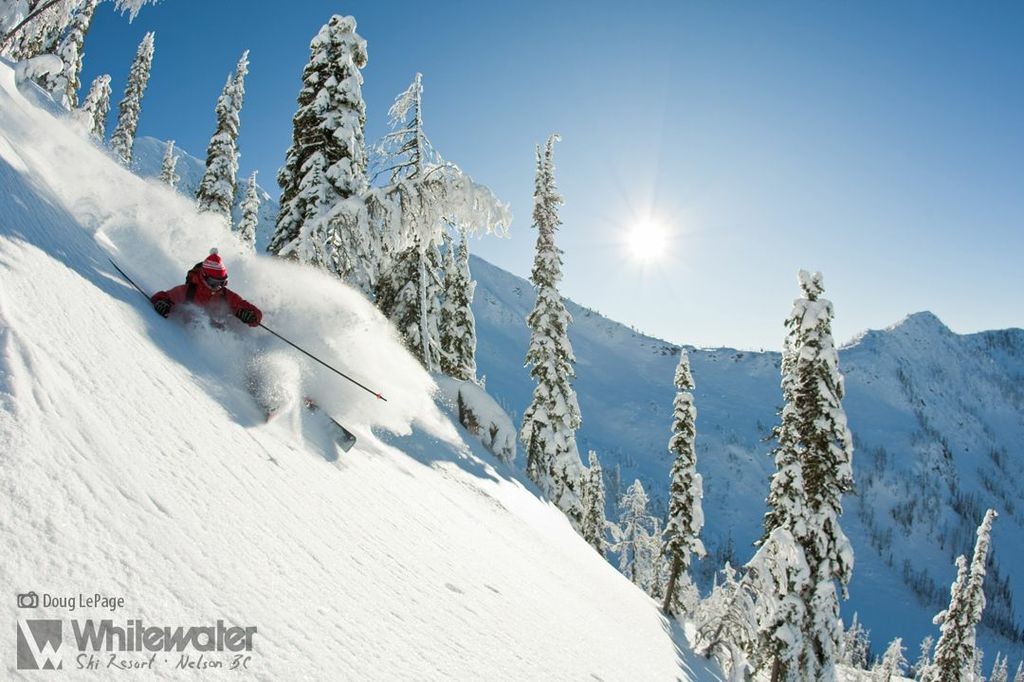 Whitewater has awesome powder skiing.