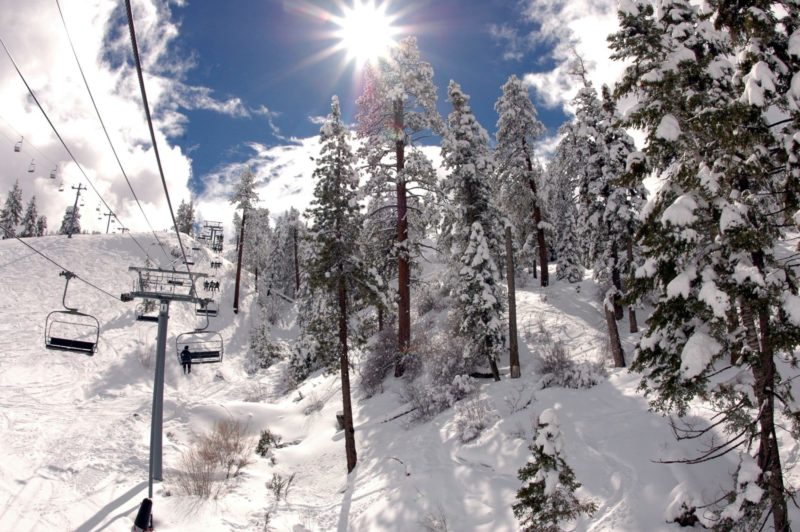 ski, southern california, bear mountain