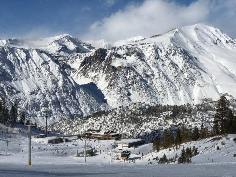 ski resort, June mountain, 