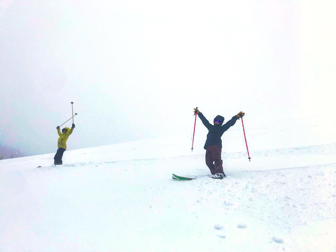 bachelor, Oregon, October, fresh snow