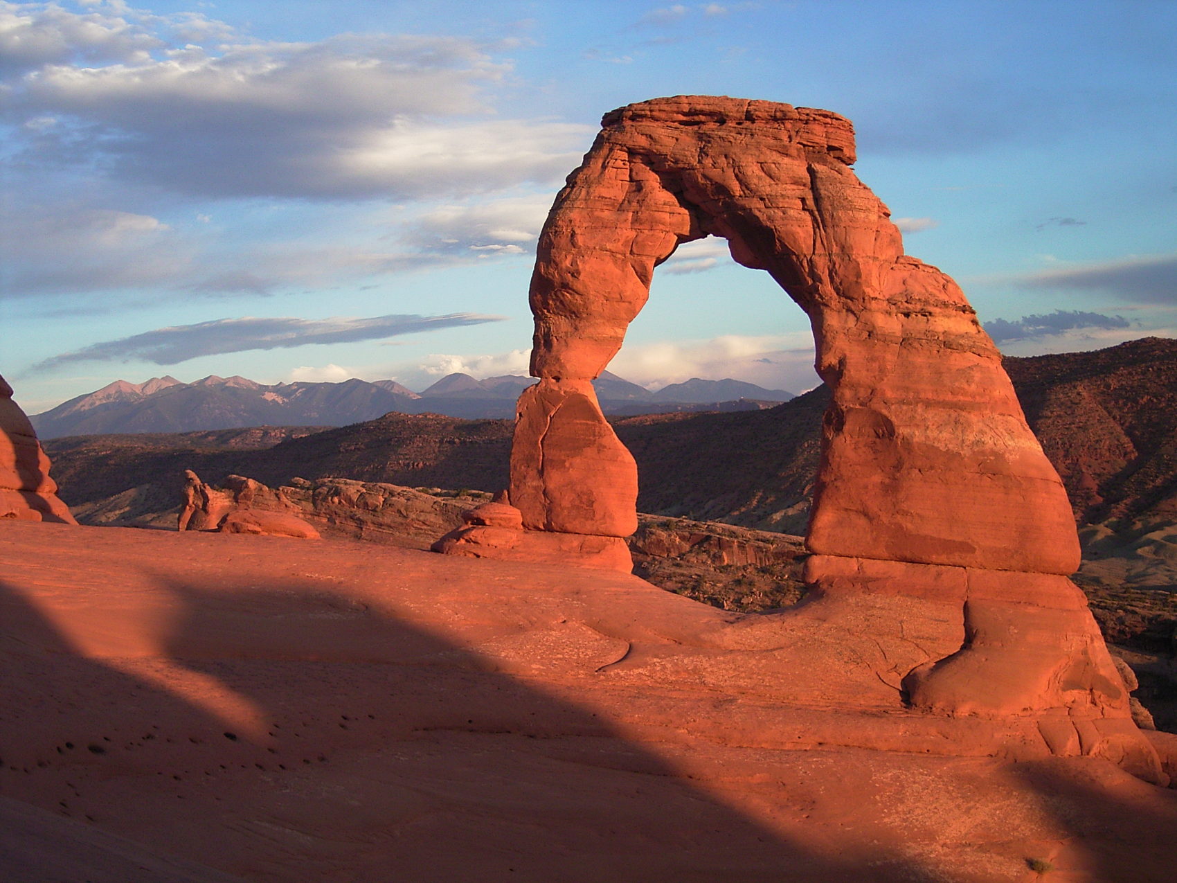 A big arch at Arches. 