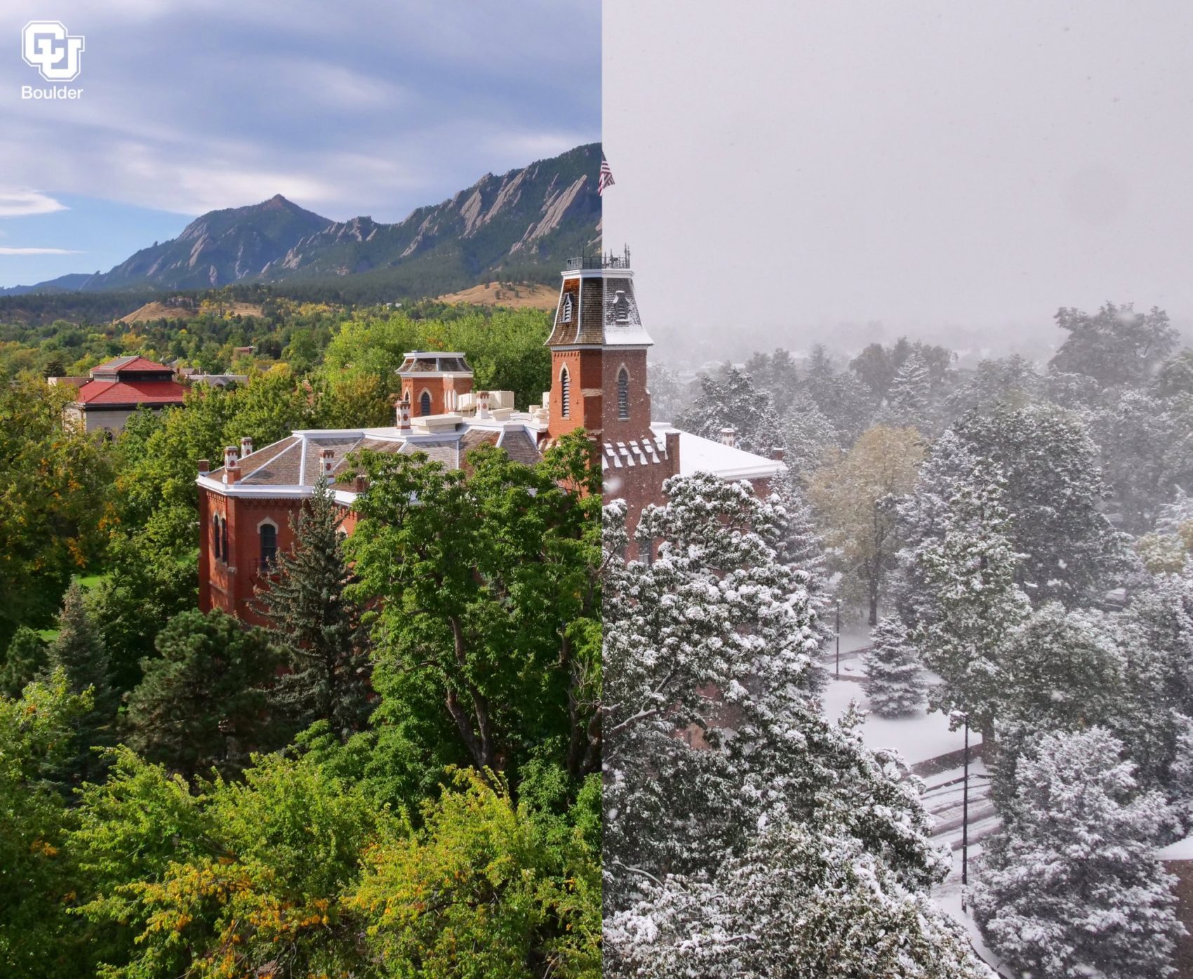 Denver, Colorado, temperature drop, record breaking