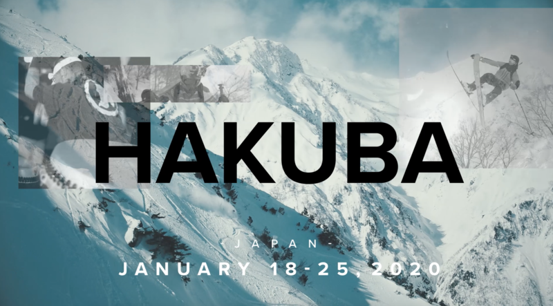Hakuba, Japan first stop, freeride world tour