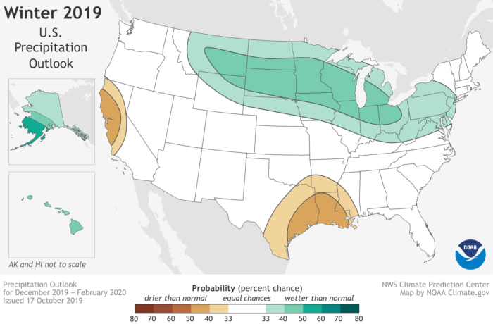 winter outlook, noaa, temperature