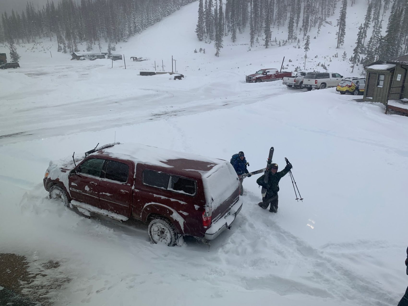 monarch, colorado, snow