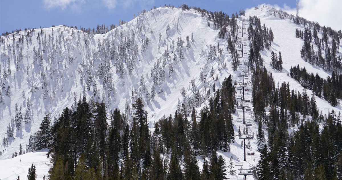 Mt. Rose in Lake Tahoe, CA 