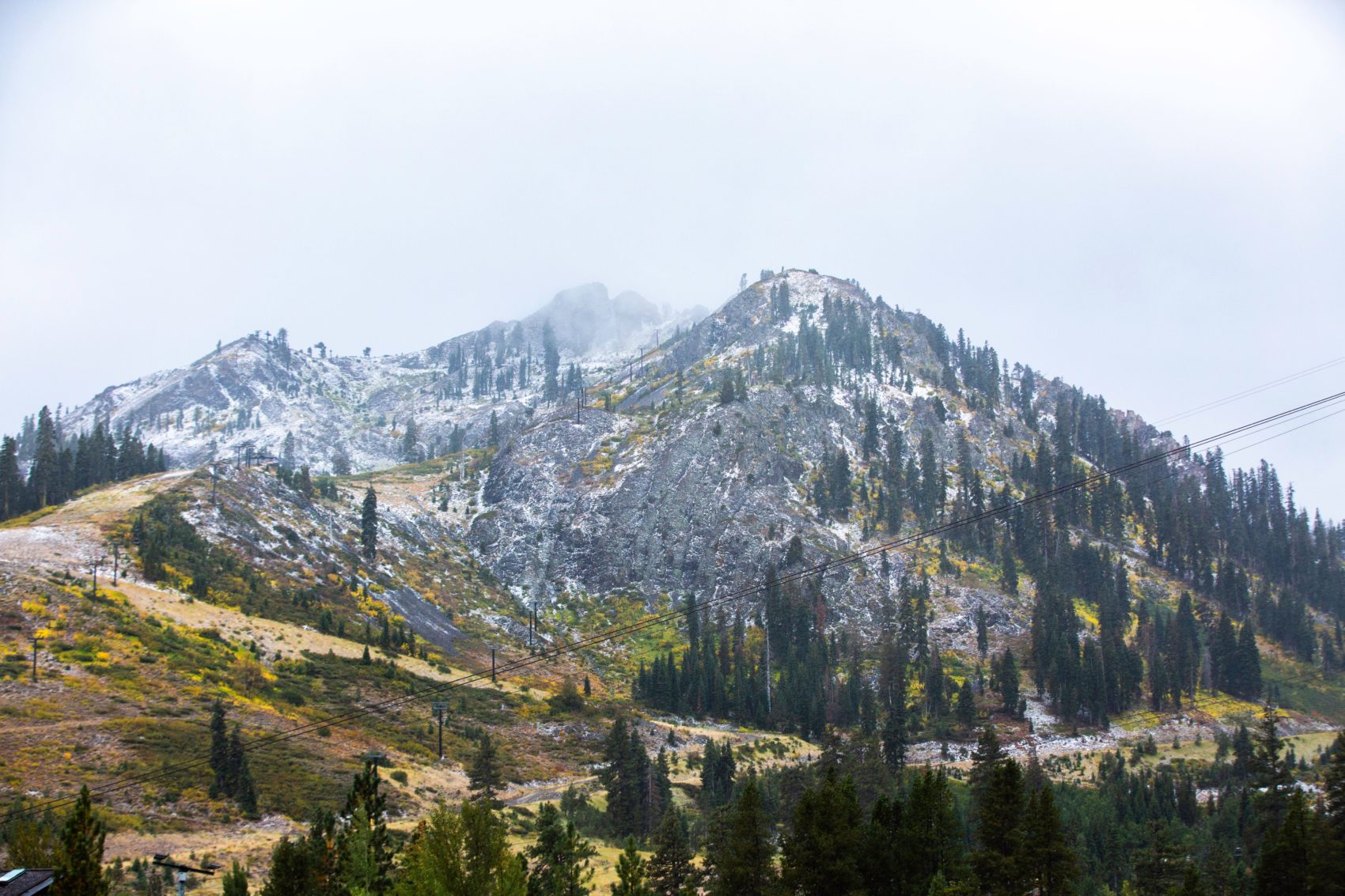 Snow at Squaw Valley