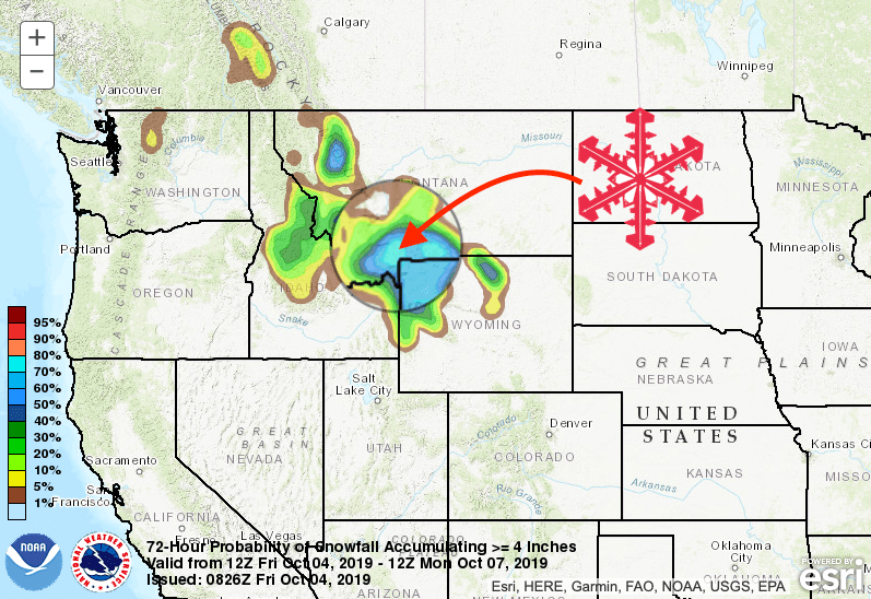 noaa, big sky, Montana, forecast