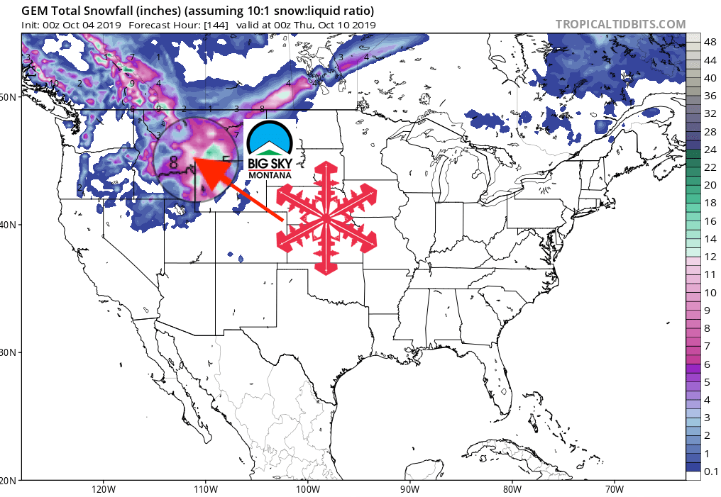 noaa, big sky, Montana, forecast