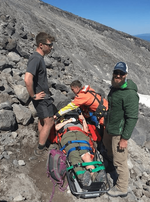 mount St. Helens, washington, climber, fell, survived