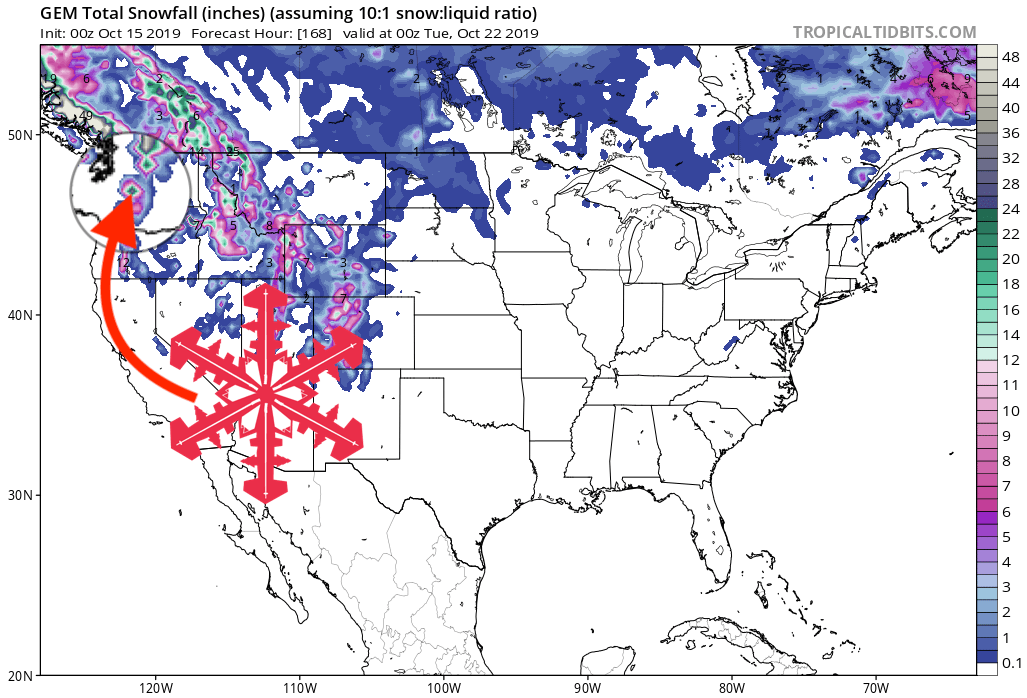 Washington, cascades, storm, forecast,