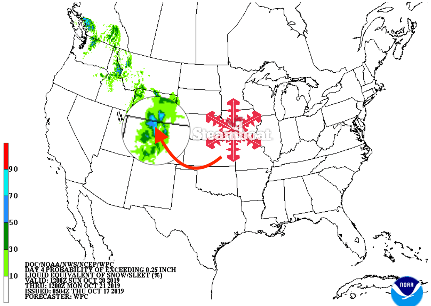 colorado, forecast, noaa, steamboat