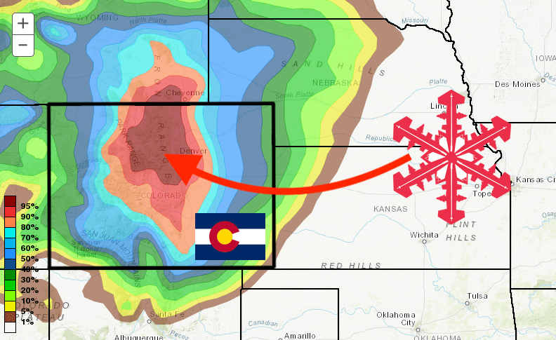 colorado, forecast, snow