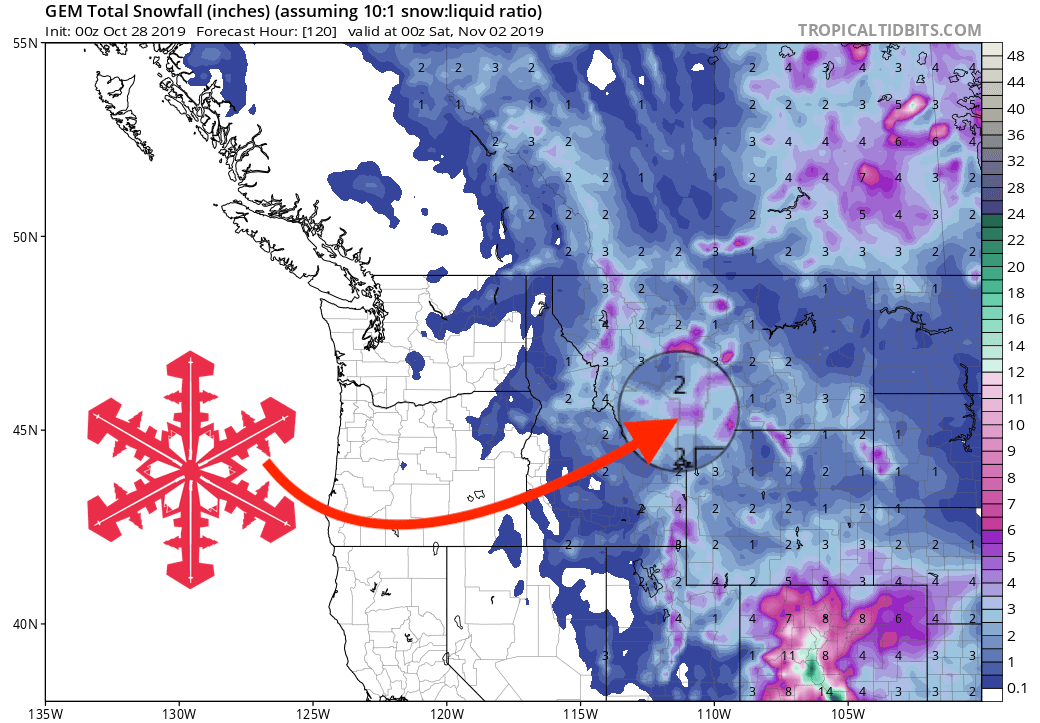 montana, forecast