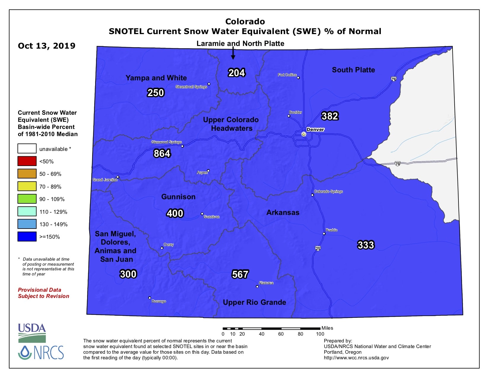 colorado, snowpack