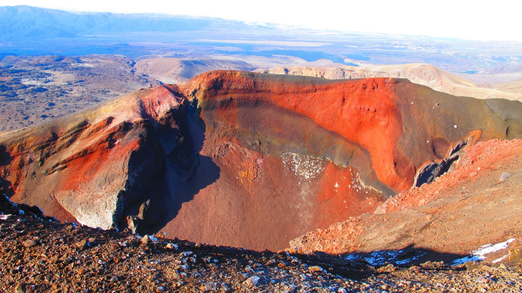 Red Crater, Tongariro National Park, New Zealand, tourist died