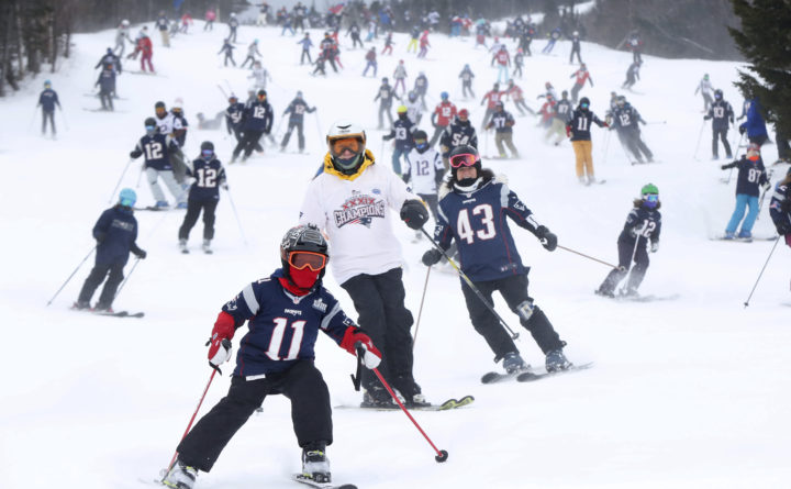 Drew Bledsoe has a story about skiing with Tom Brady