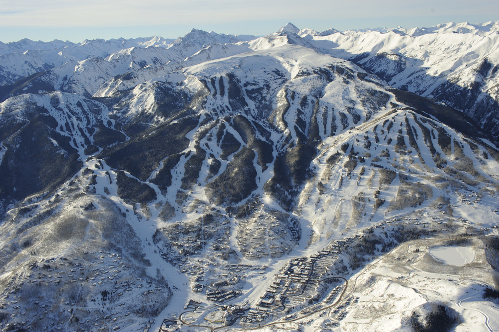 Ajax Mountain Trail Map / Aspen Mountain Colorado Ski Country Usa ...