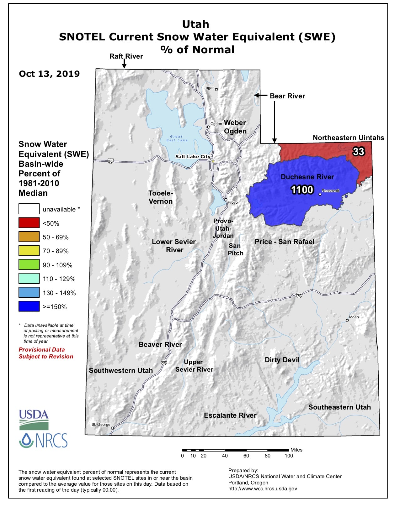 Utah, snowpack,