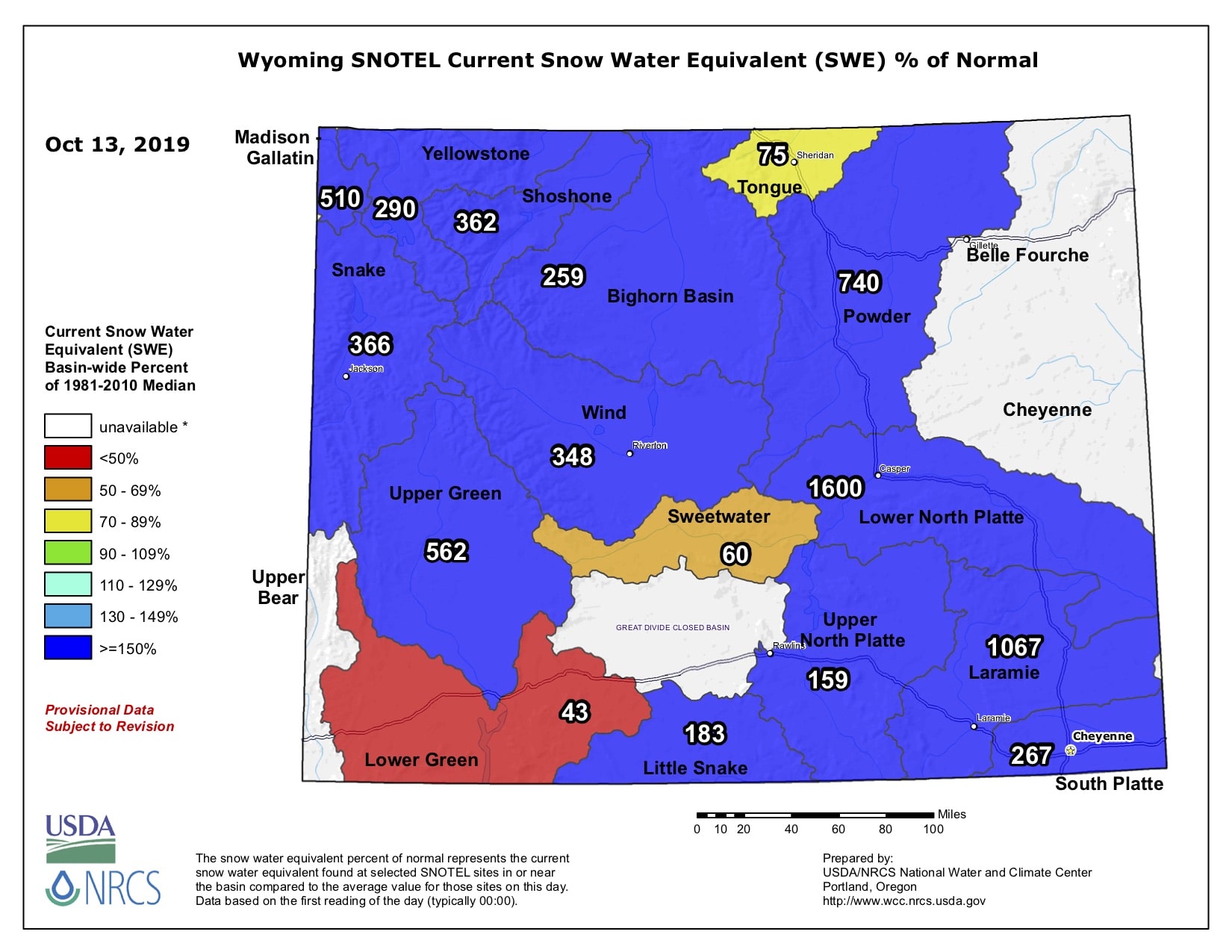 snowpack, wyoming,