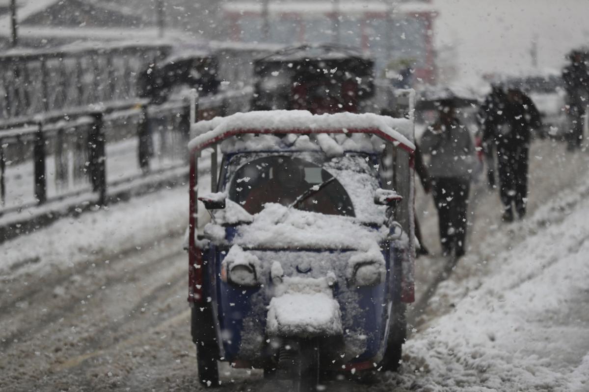 kashmir, Himalayas, heavy snowfall