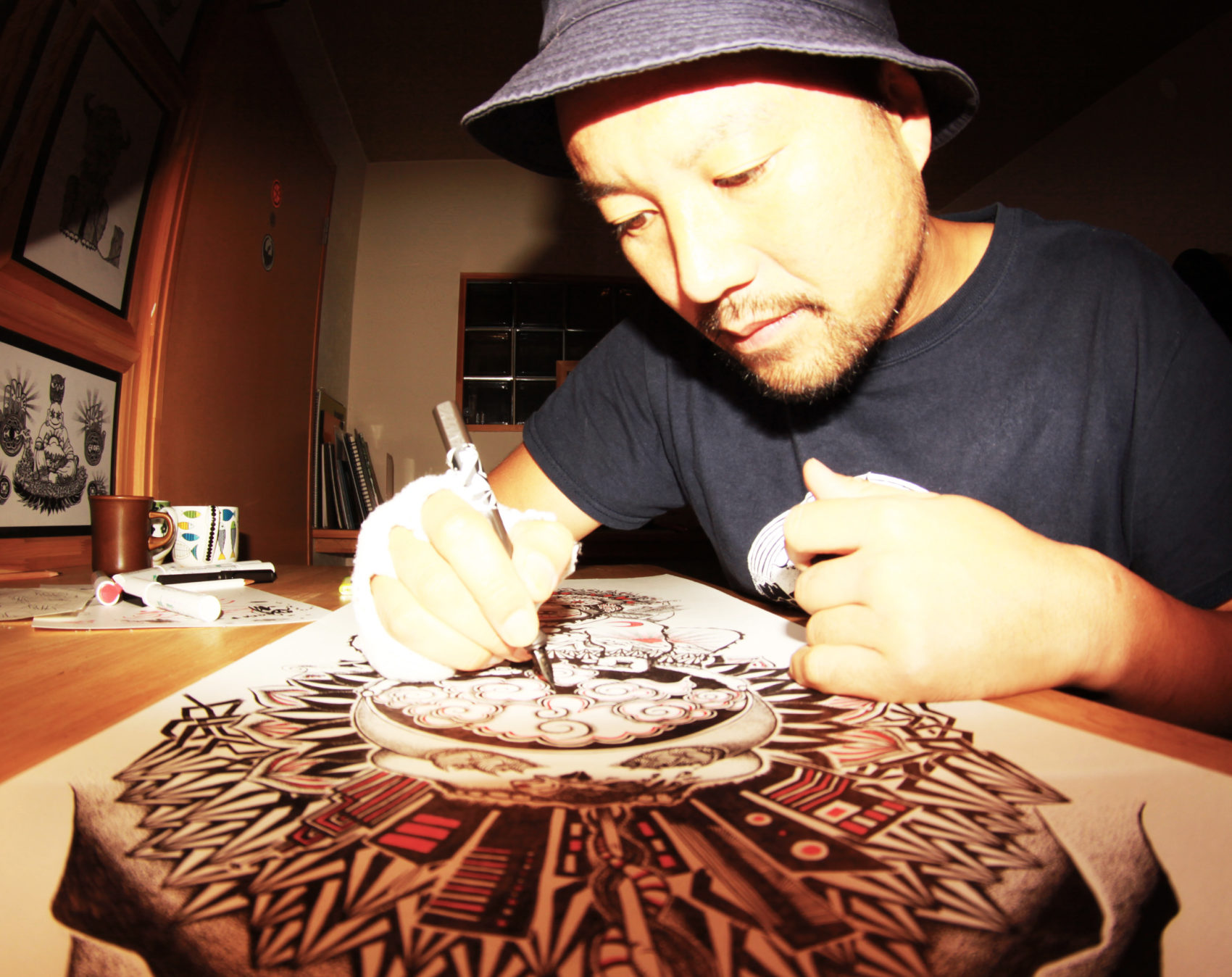 Kengo Kimura - the artist behind the Faction x Stance Sock collab