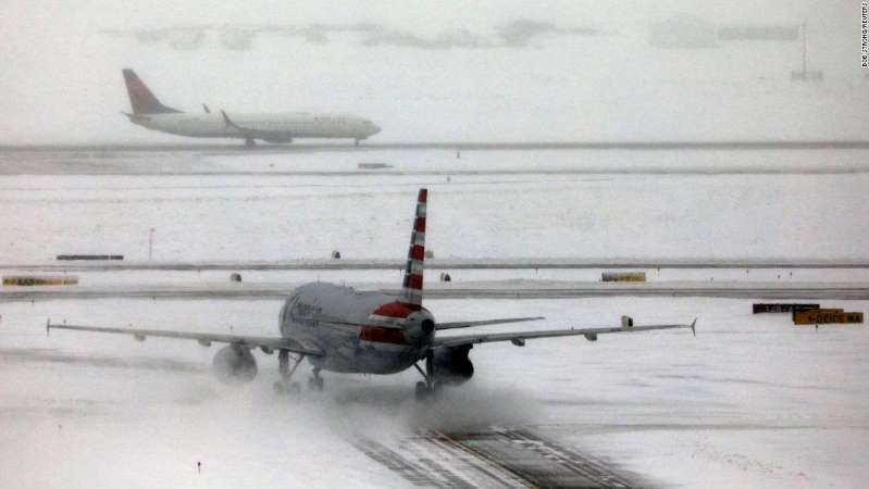 Denver, colorado, flights canceled, storm