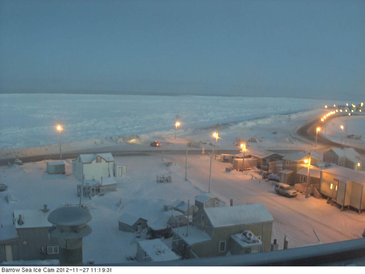 No sunrise in Barrow, Alaska for the next 2 months