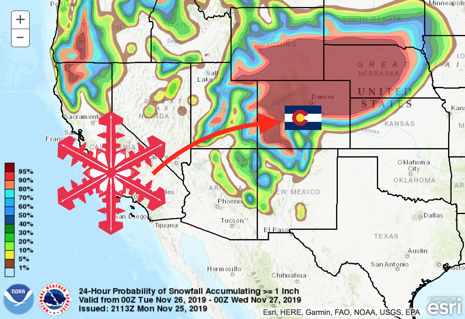 fort collins snow totals