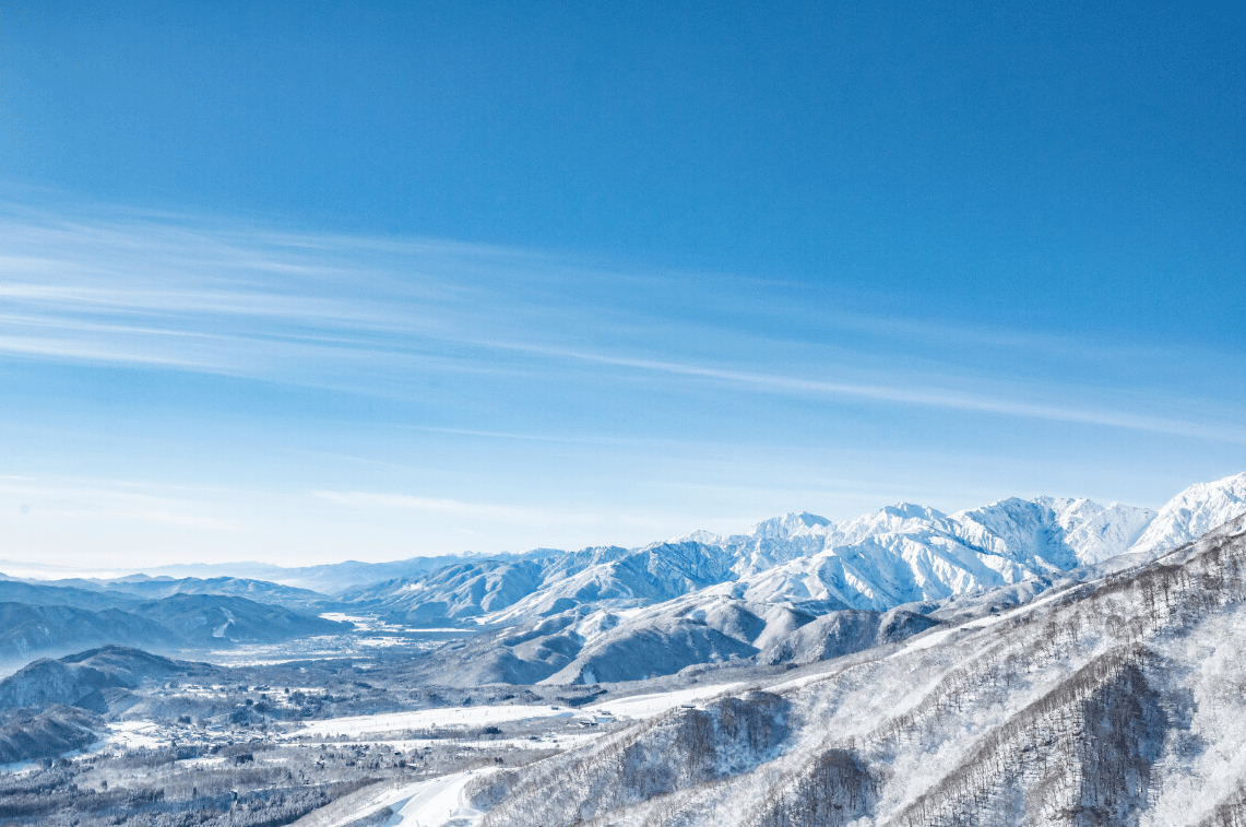 Overall Shot of Hakuba Valley