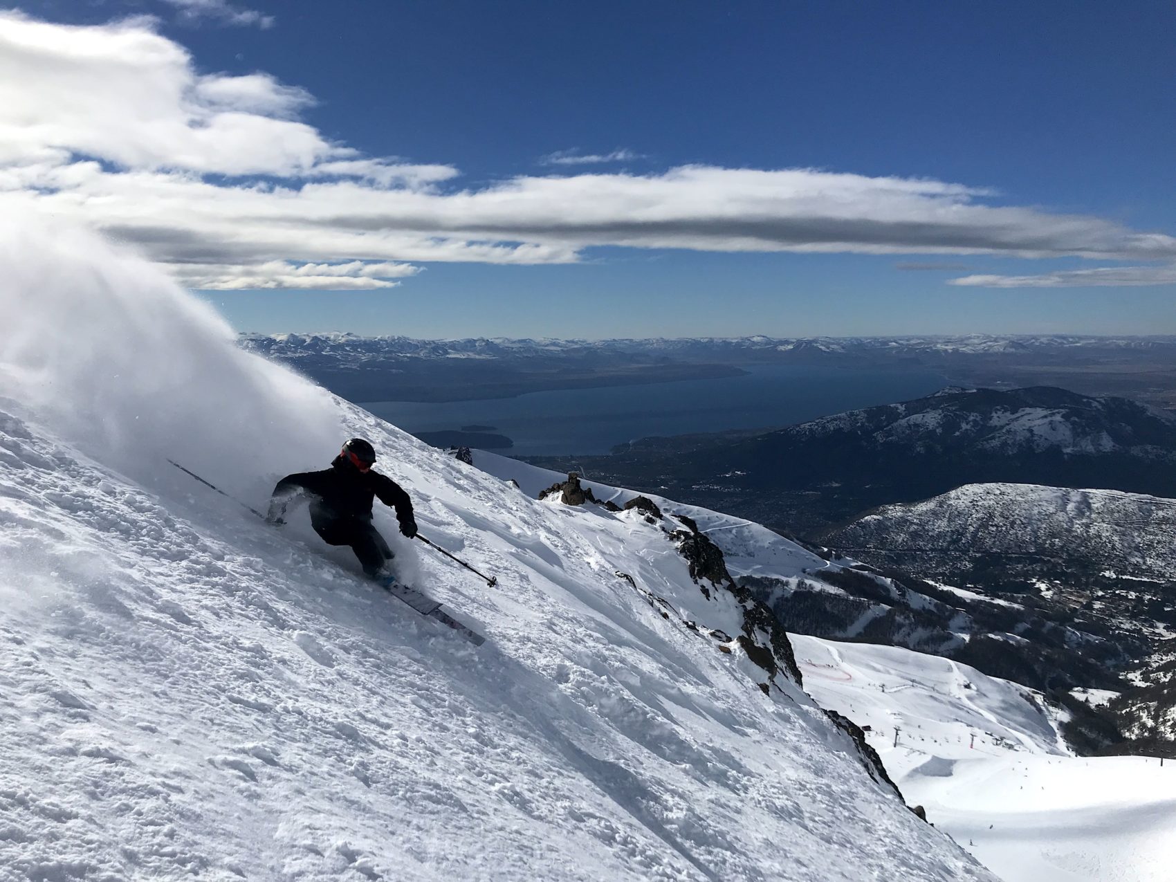 skiing patagonia