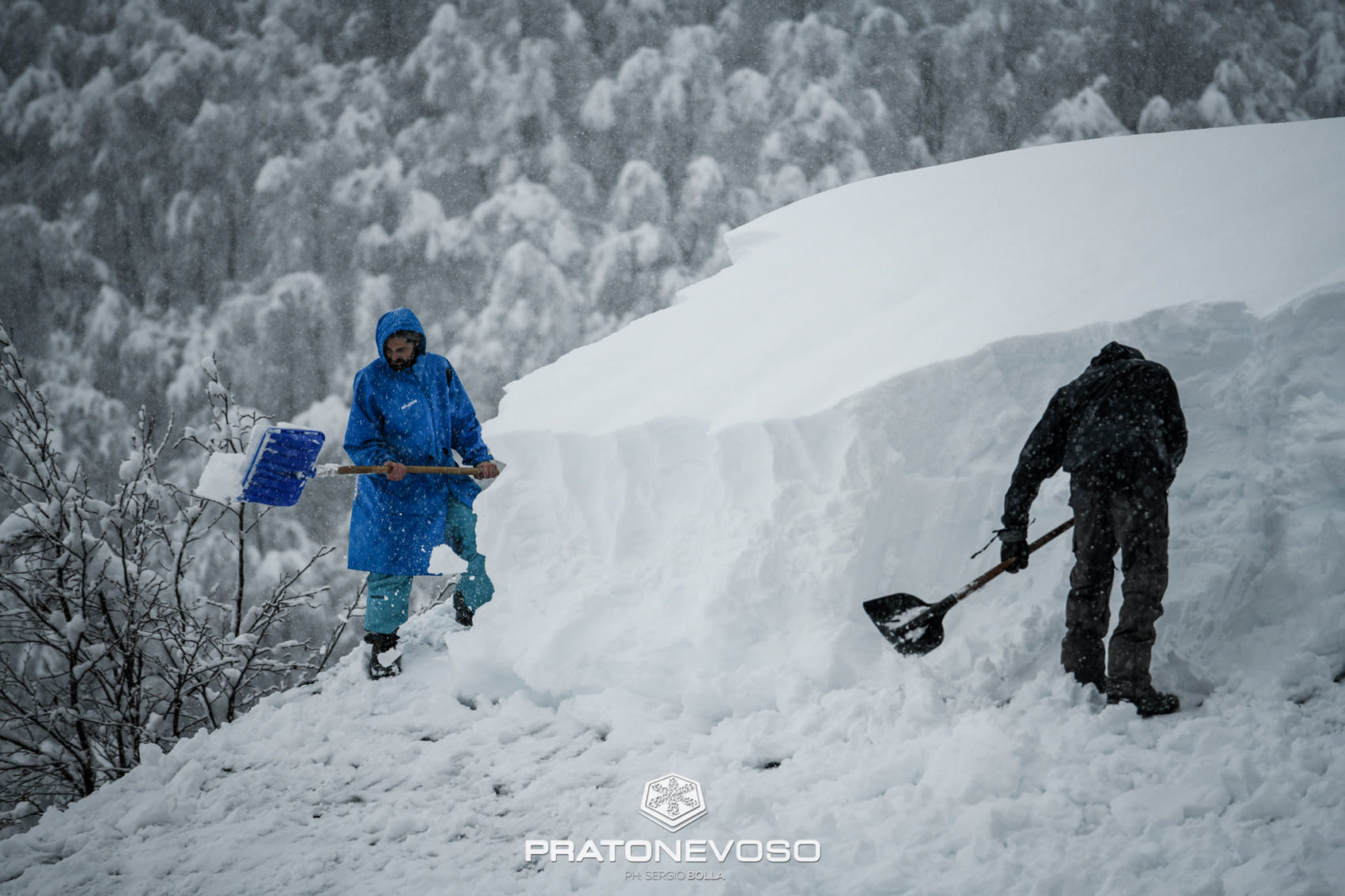 5 feet of new snow in the alps